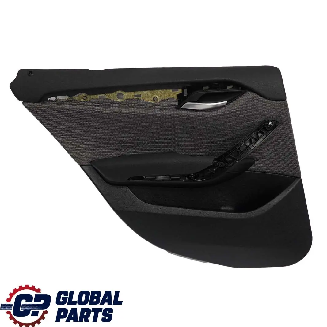 BMW X1 Serie E84 1 Garniture de Porte Arriere a Gauche Tissu Anthracite - SKU 7327241-1 - Numéro de pièce 7327241