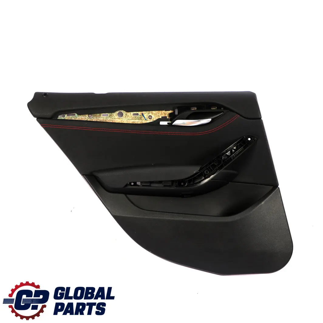Left N/S Door Card Lining Trim Fabric Cloth Fabric Black to BMW X1 E84 Rear with Part number 7327261 BMW X1 E84 Rear Left N/S Door Card Lining Trim Fabric Cloth Fabric Black - SKU 7327261 - Part number 7327261