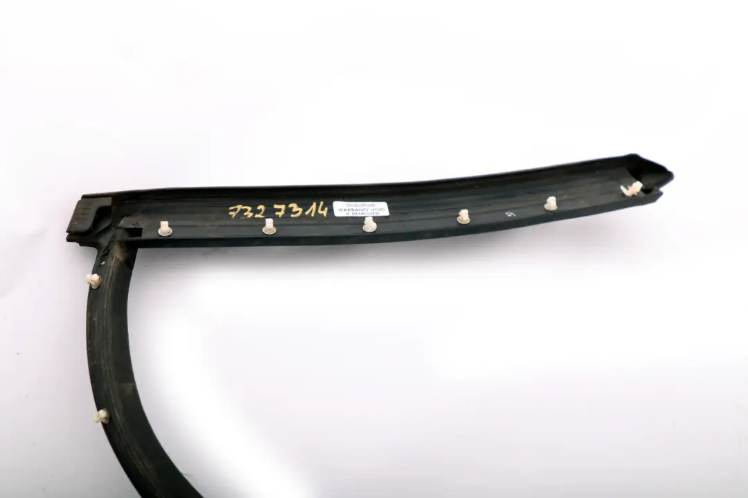 Door Gasket Weatherstrip Joint Seal Rear Right O/S to Mini F55 with Part number 7327314 Mini F55 Door Gasket Weatherstrip Joint Seal Rear Right O/S - SKU 7327314 - Part number 7327314
