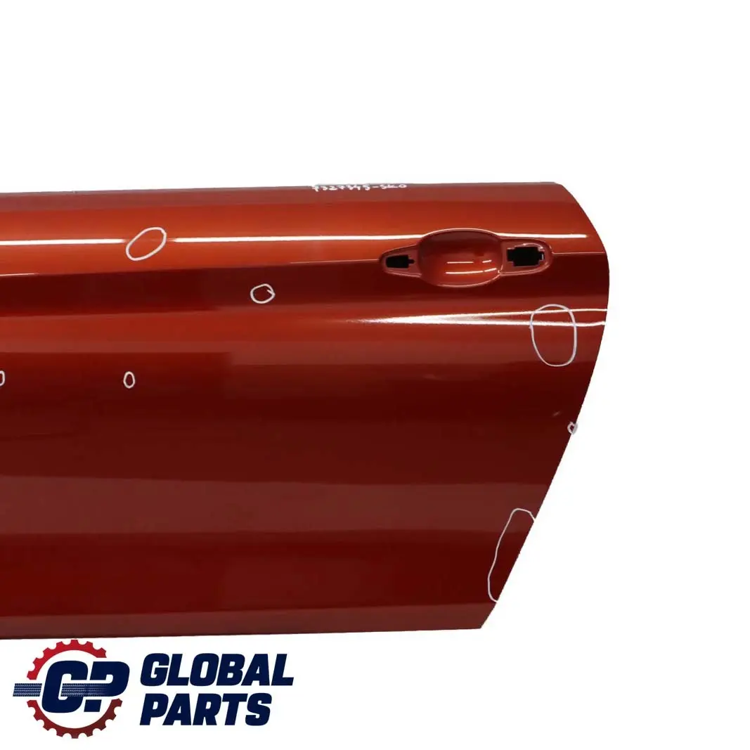 Front Left Door N/S Sakhir Orange Metallic - C1H to BMW 4 F32 F33 F82 F83 M4 with Part number 7327345 BMW 4 F32 F33 F82 F83 M4 Front Left Door N/S Sakhir Orange Metallic - C1H - SKU 7327345-SKO - Part number 7327345