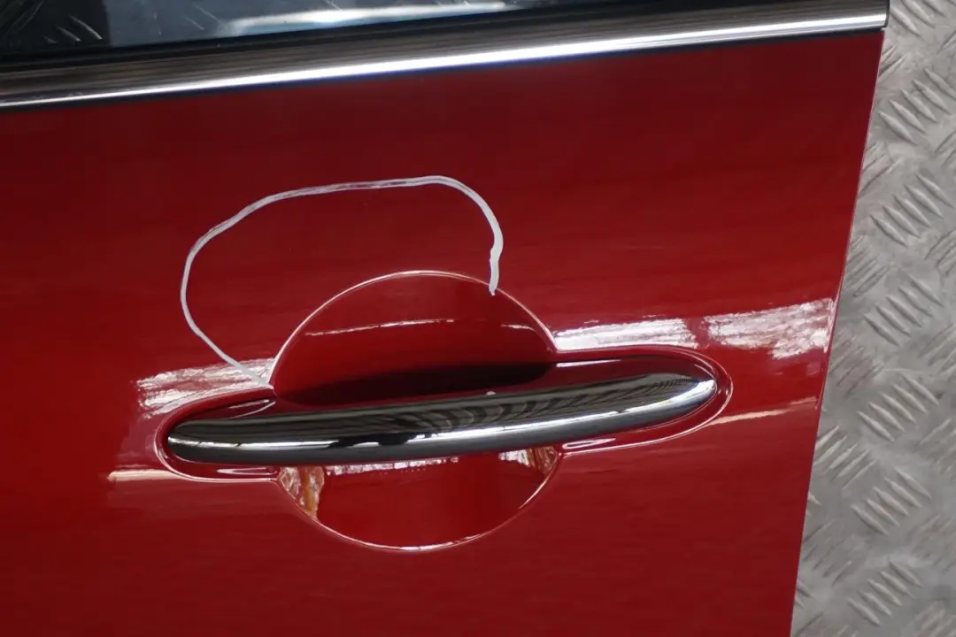 BMW Mini Cooper F55 Door Front Left N/S Blazing Red Metallic - B83 - SKU 7327445-BRM - Part number 7327445