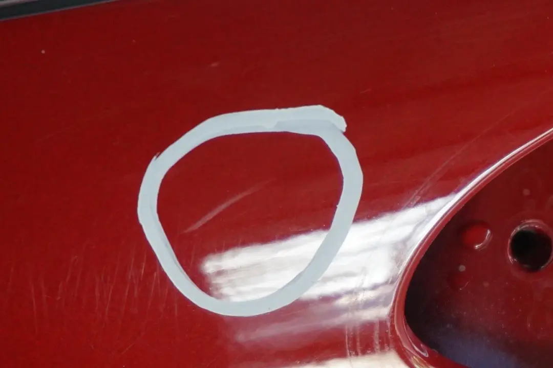 BMW Mini Cooper F55 Door Front Left N/S Blazing Red Metallic - B83 - SKU 7327445-BRM - Part number 7327445