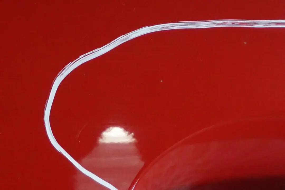 BMW Mini Cooper F55 Door Front Left N/S Blazing Red Metallic - B83 - SKU 7327445-BRM - Part number 7327445