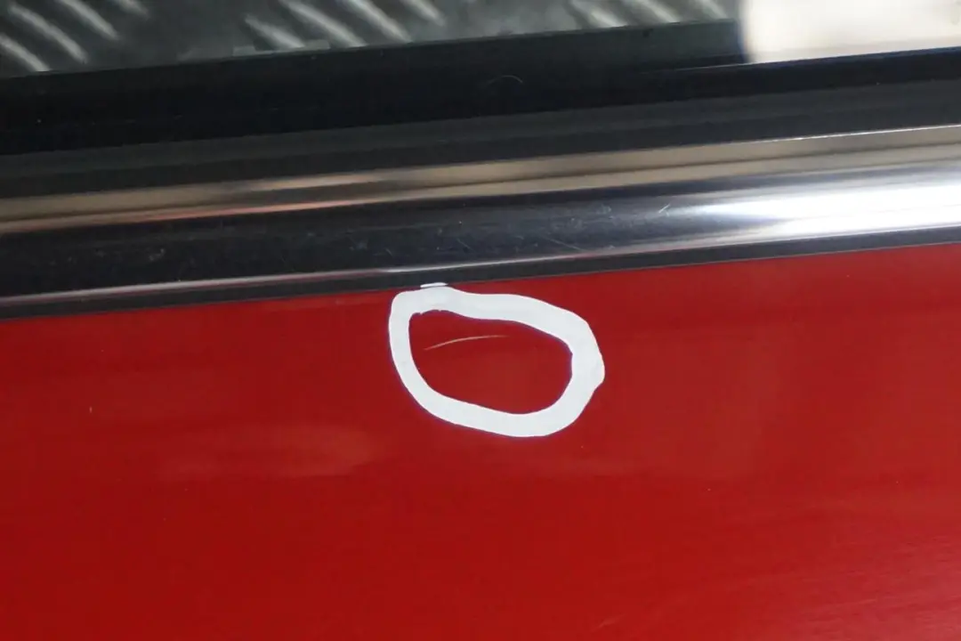 Door Rear Left N/S Blazing Red Metallic - B83 to BMW Mini Cooper F55 with Part number 7327449 BMW Mini Cooper F55 Door Rear Left N/S Blazing Red Metallic - B83 - SKU 7327449-BRM - Part number 7327449