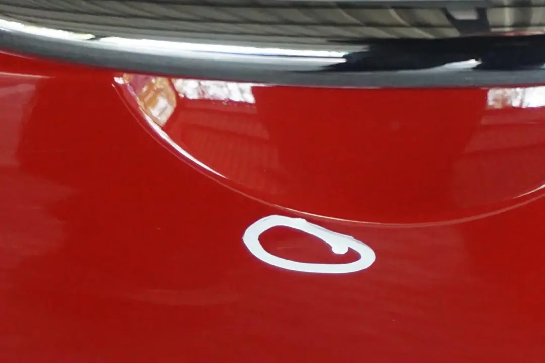 BMW Mini Cooper F55 Door Rear Left N/S Blazing Red Metallic - B83 - SKU 7327449-BRM - Part number 7327449