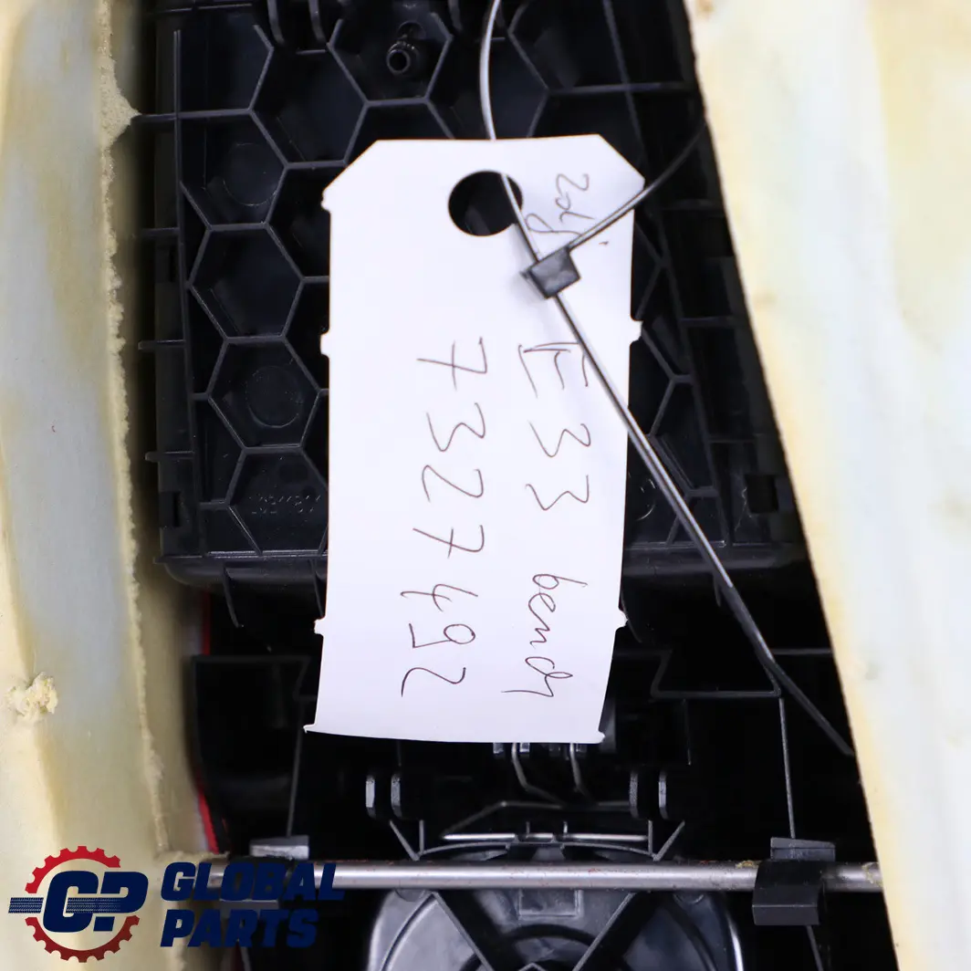 Bench Couch Cover Red Leather Dakota to BMW 4 F33 Convertible Rear Seat with Part number 7327492 BMW 4 F33 Convertible Rear Seat Bench Couch Cover Red Leather Dakota - SKU 7327492 - Part number 7327492