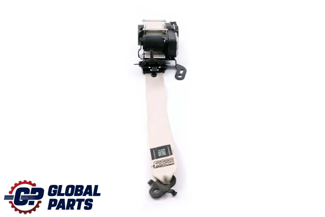 Belt BMW F01 F10 F11 LCI Front Upper Belt Right O/S White to Seat with Part number 7328200 Seat Belt BMW F01 F10 F11 LCI Front Upper Belt Right O/S White - SKU 7328200 - Part number 7328200