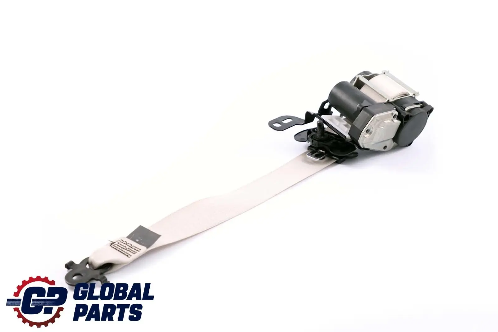 BMW 5 F01 F10 LCI Cinturon Superior Asiento Delantero Izquierdo Blanco 7328201