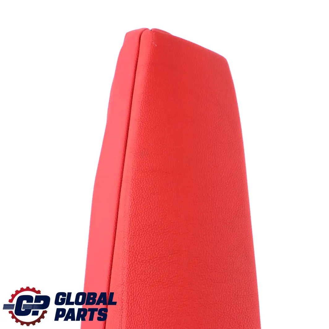 Left N/S Lateral Panel Finisher Leather Red to BMW 4 F33 Convertible Rear Seat with Part number 7328459 BMW 4 F33 Convertible Rear Seat Left N/S Lateral Panel Finisher Leather Red - SKU 7328459 - Part number 7328459