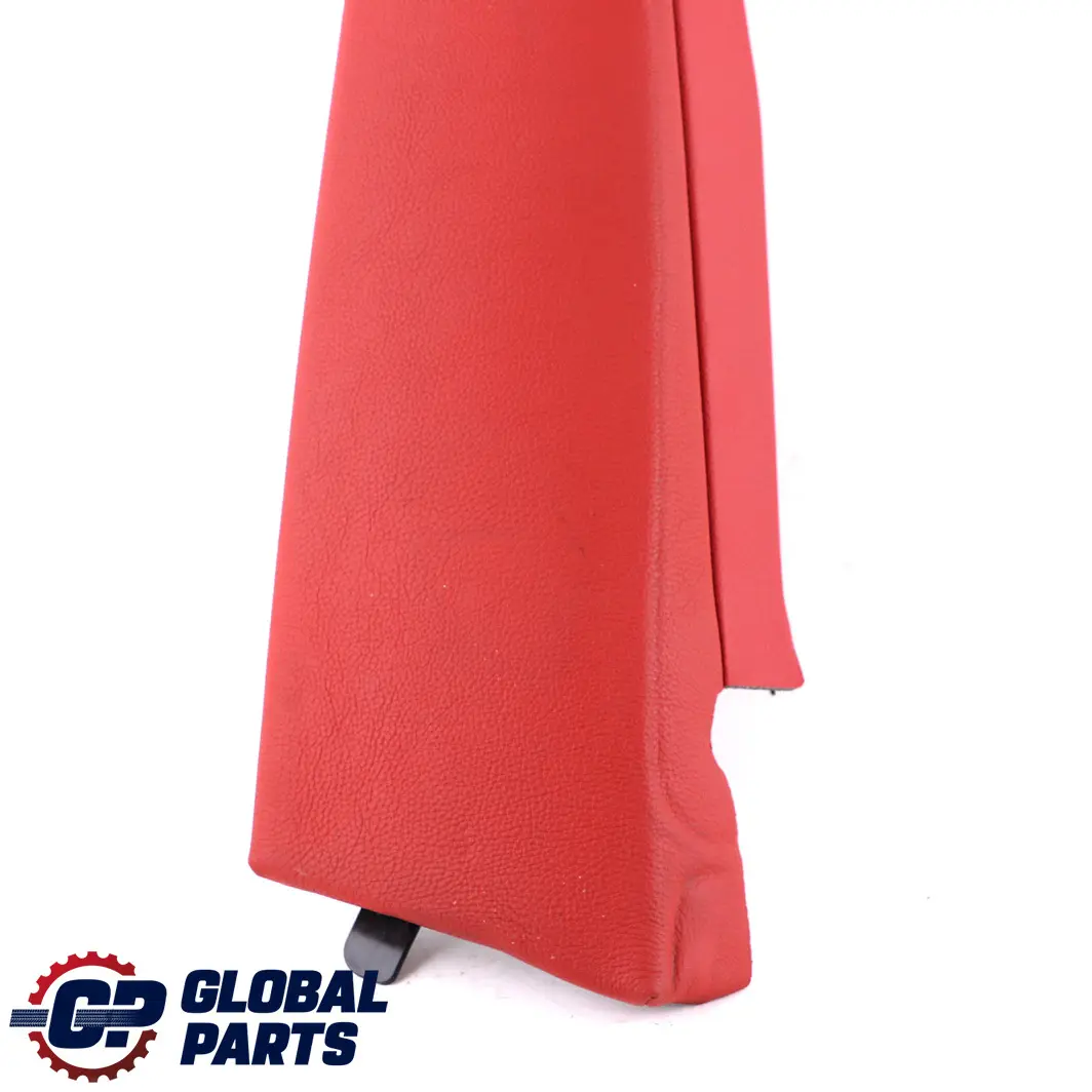Right O/S Lateral Panel Finisher Leather Red to BMW F33 Convertible Rear Seat with Part number 7328460 BMW F33 Convertible Rear Seat Right O/S Lateral Panel Finisher Leather Red - SKU 7328460 - Part number 7328460