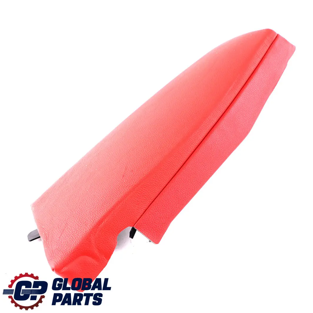 BMW F33 Convertible Rear Seat Right O/S Lateral Panel Finisher Leather Red - SKU 7328460 - Part number 7328460