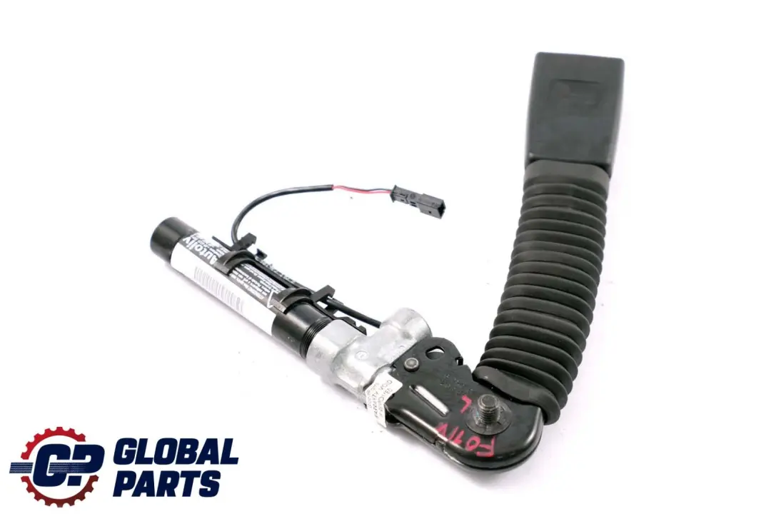 Belt Buckle Seat Lower Tensioner Front Left N/S to BMW F01 F02 F10 LCI with Part number 7328841 BMW F01 F02 F10 LCI Belt Buckle Seat Lower Tensioner Front Left N/S - SKU 7328841 - Part number 7328841