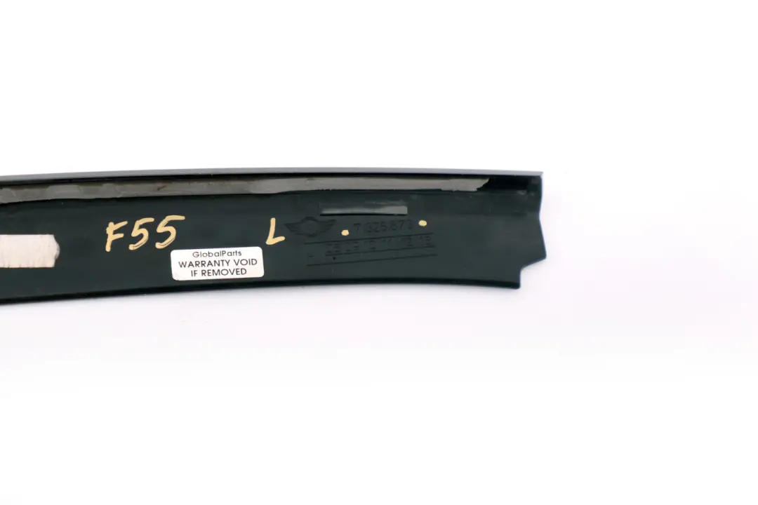 Modanatura Di Copertura Colonna C Nera Lucida Sinistra per Mini F55 con numero di parte 7328873 Mini F55 Modanatura Di Copertura Colonna C Nera Lucida Sinistra - SKU 7328873 - Numero di parte 7328873