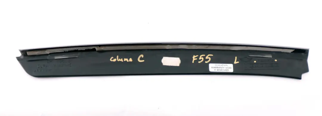 Mini F55 Cover Trim Column C Black Moulding High Gloss Left N/S - SKU 7328873 - Part number 7328873