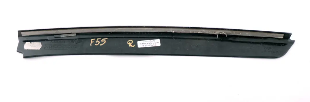 Trim Column C Black High Gloss Right O/S to Mini Cooper One F55 Cover with Part number 7328873 Mini Cooper One F55 Cover Trim Column C Black High Gloss Right O/S - SKU 7328874 - Part number 7328873