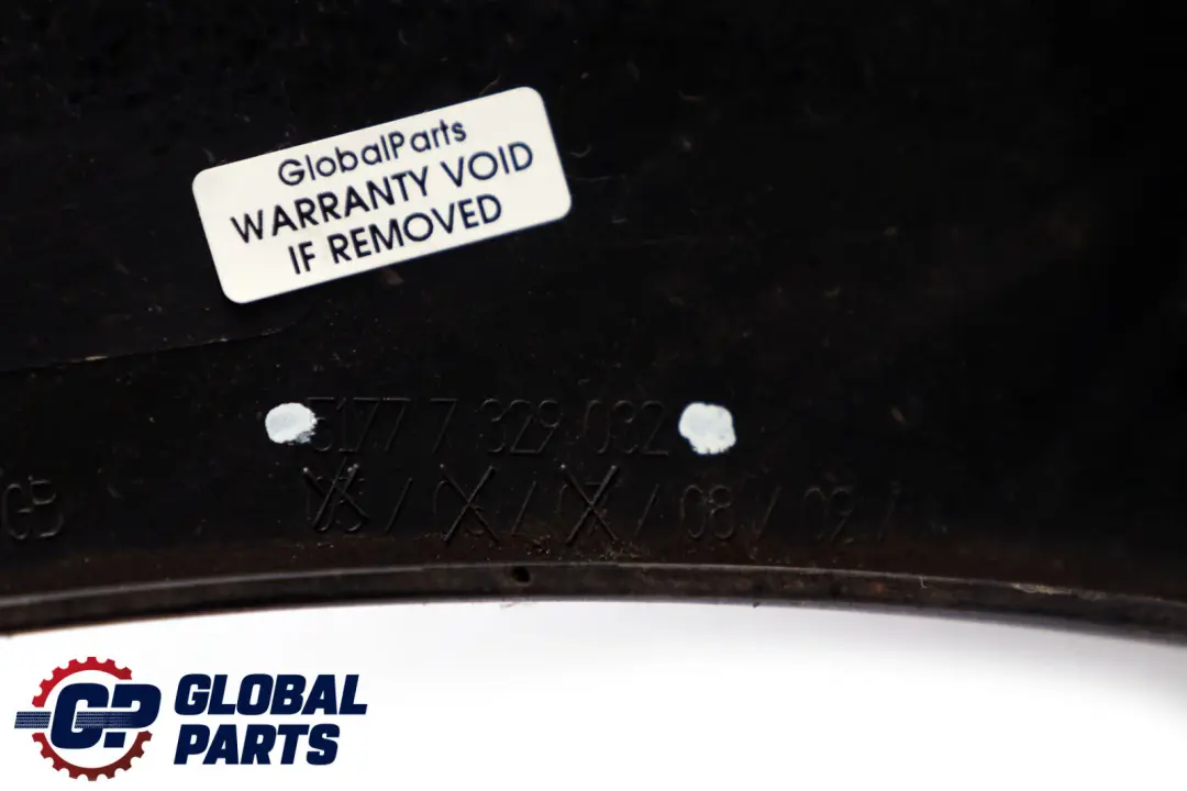 Panel Wheel Arch Rear Right O/S Black to Mini Cooper One F55 Cover with Part number 7329032 Mini Cooper One F55 Cover Panel Wheel Arch Rear Right O/S Black - SKU 7329032 - Part number 7329032