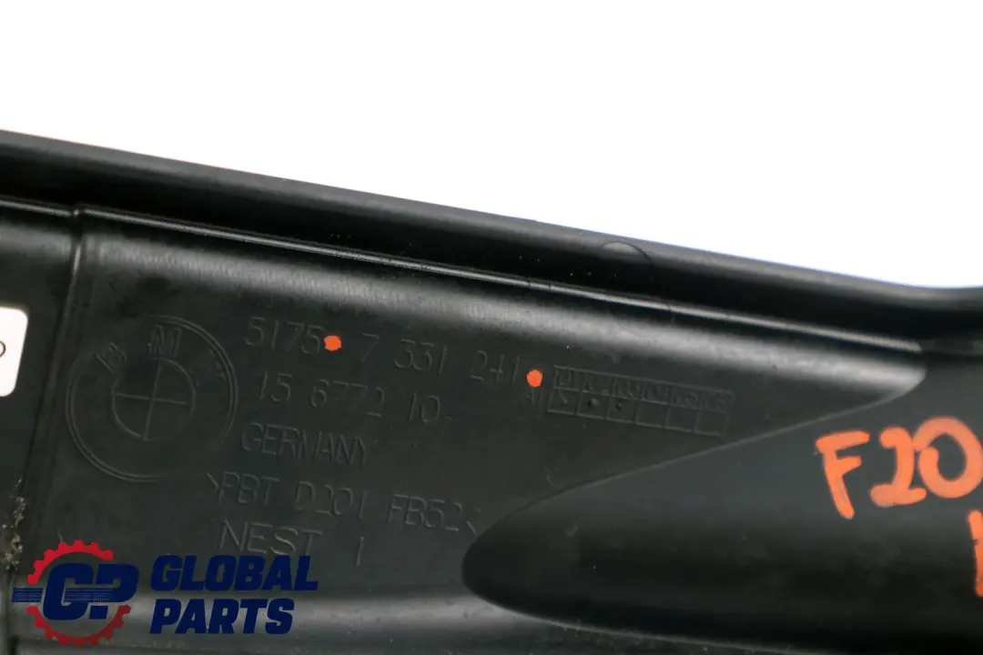 Tabique Pared Motor Izquierdo para BMW F20 F21 F22 F30 F31 Lci con número de pieza 7331241 BMW F20 F21 F22 F30 F31 Lci Tabique Pared Motor Izquierdo - SKU 7331241 - Número de pieza 7331241