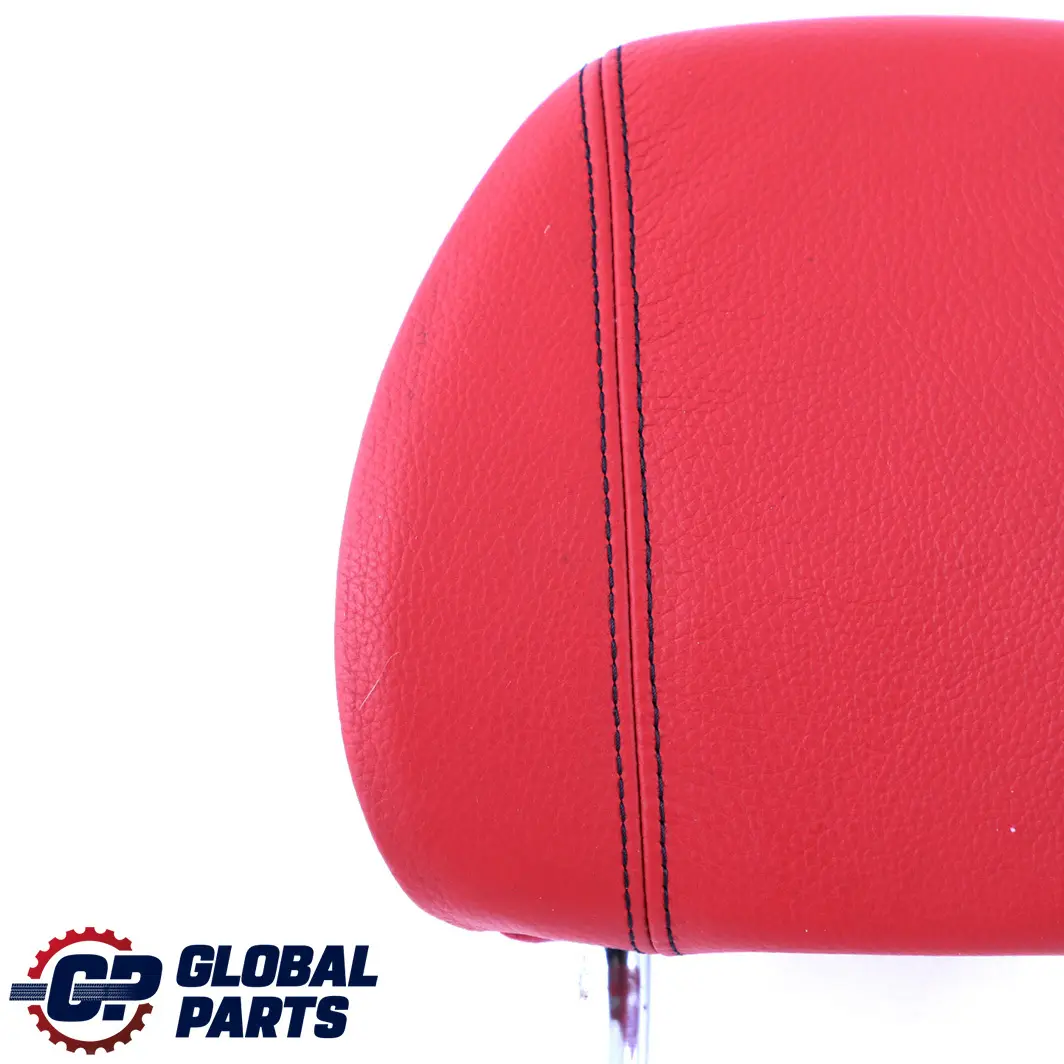 BMW F33 Cabrio Sedile Posteriore Poggiatesta Pelle Rosso Sinistra Destra - SKU 7331395 - Numero di parte 7331395