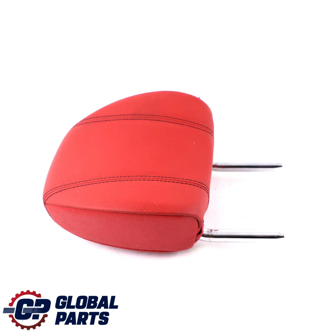 BMW F33 Convertible Rear Seat Headrest Head Rest Leather Red Left Right N/O/S - SKU 7331395 - Part number 7331395