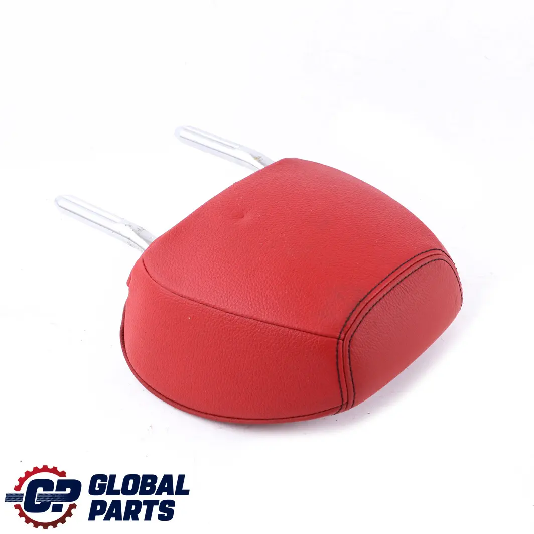 BMW F33 Convertible Rear Seat Headrest Head Rest Leather Red Left Right N/O/S - SKU 7331395 - Part number 7331395