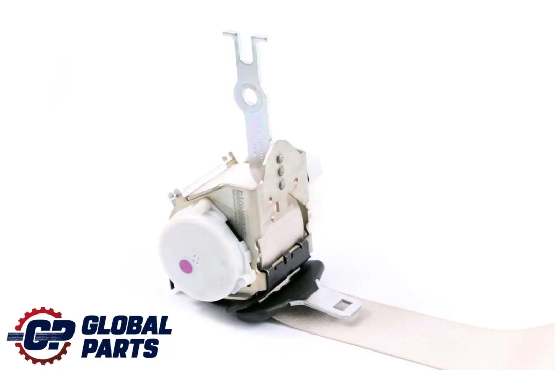 BMW 7 Series F01 F02 F03 Rear Left Right N/O/S Seat Upper Belt White - SKU 7333365 - Part number 7333365