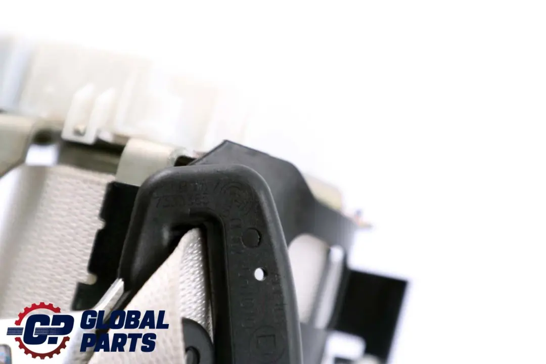 BMW 7 Series F01 F02 F03 Rear Left Right N/O/S Seat Upper Belt White - SKU 7333365 - Part number 7333365
