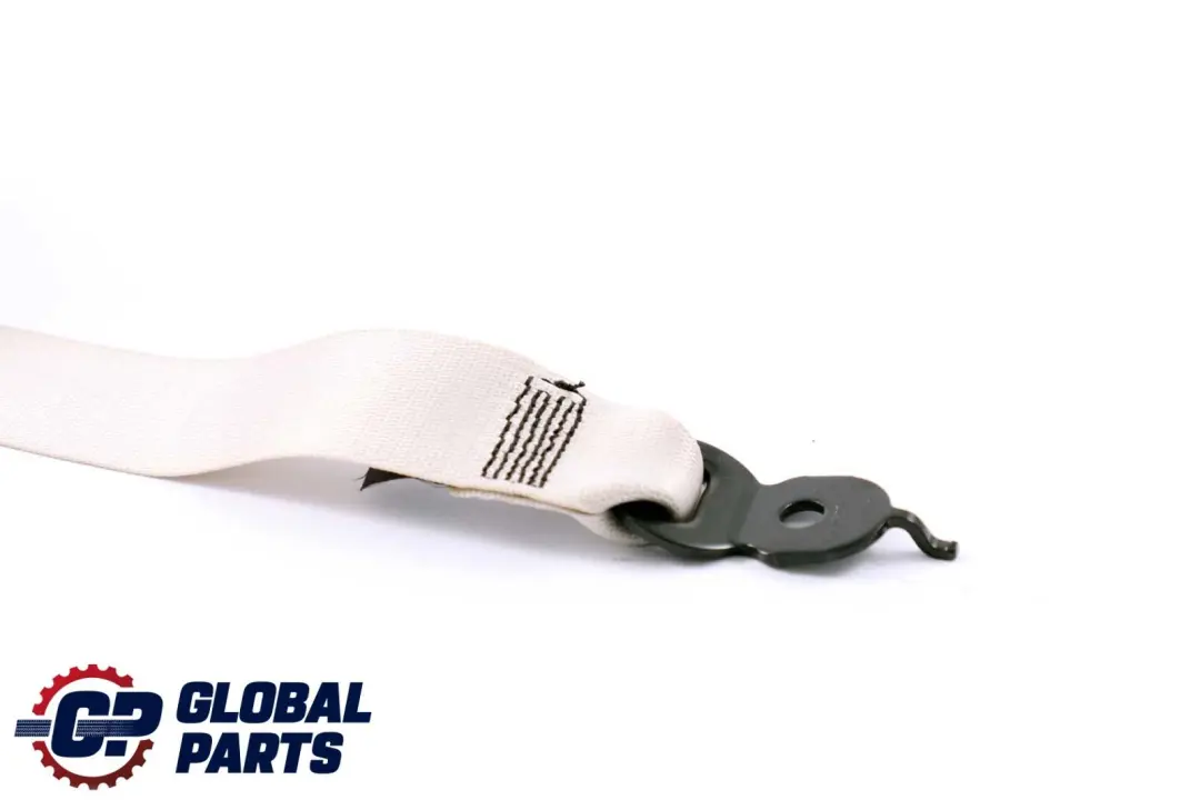BMW 7 Series F01 F02 F03 Rear Left Right N/O/S Seat Upper Belt White - SKU 7333365 - Part number 7333365
