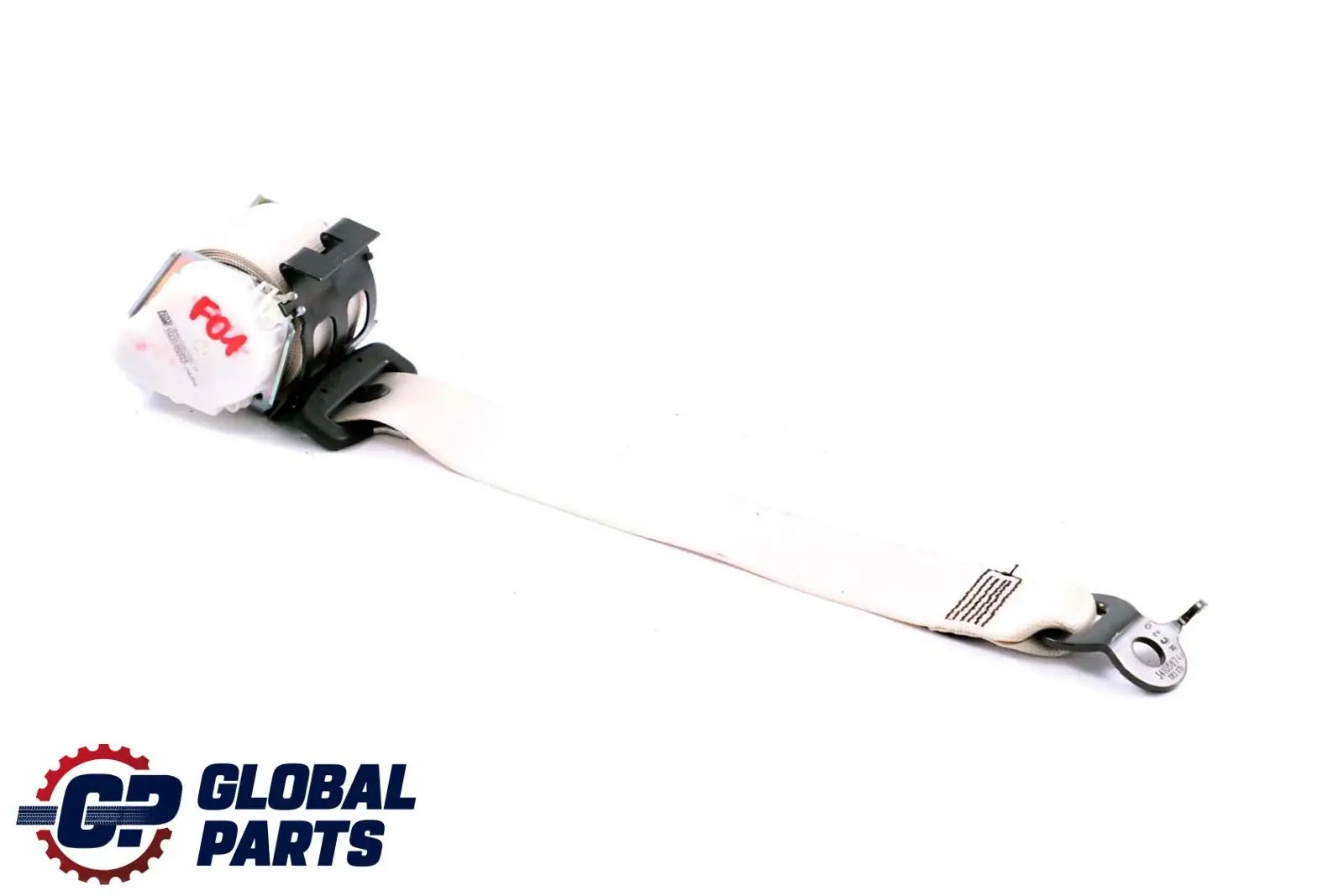 BMW F01 F02 LCI Cinturon Superior Central Asiento Trasero Elfenbeiweiss 7333368