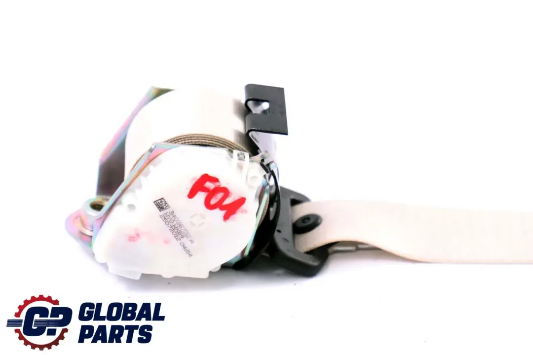 BMW F01 F02 LCI Ceinture superieure siege arriere central Elfenbeiweiss - SKU 7333368 - Numéro de pièce 7333368