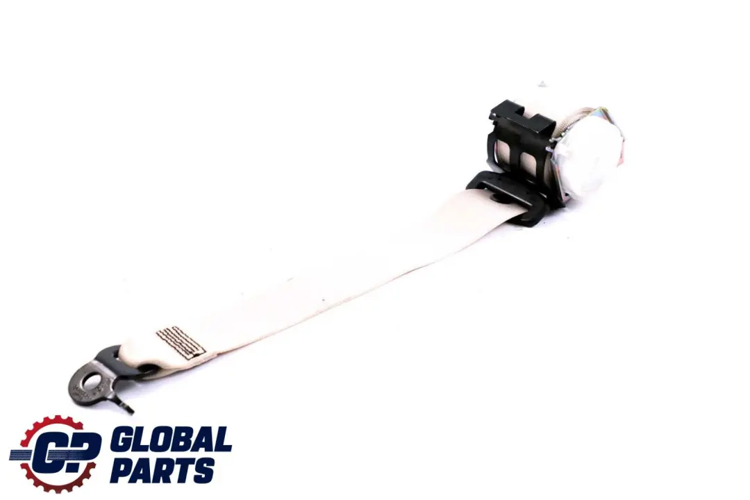 Cinturon Superior Central Asiento Trasero Elfenbeiweiss para BMW F01 F02 LCI con número de pieza 7333368 BMW F01 F02 LCI Cinturon Superior Central Asiento Trasero Elfenbeiweiss - SKU 7333368 - Número de pieza 7333368