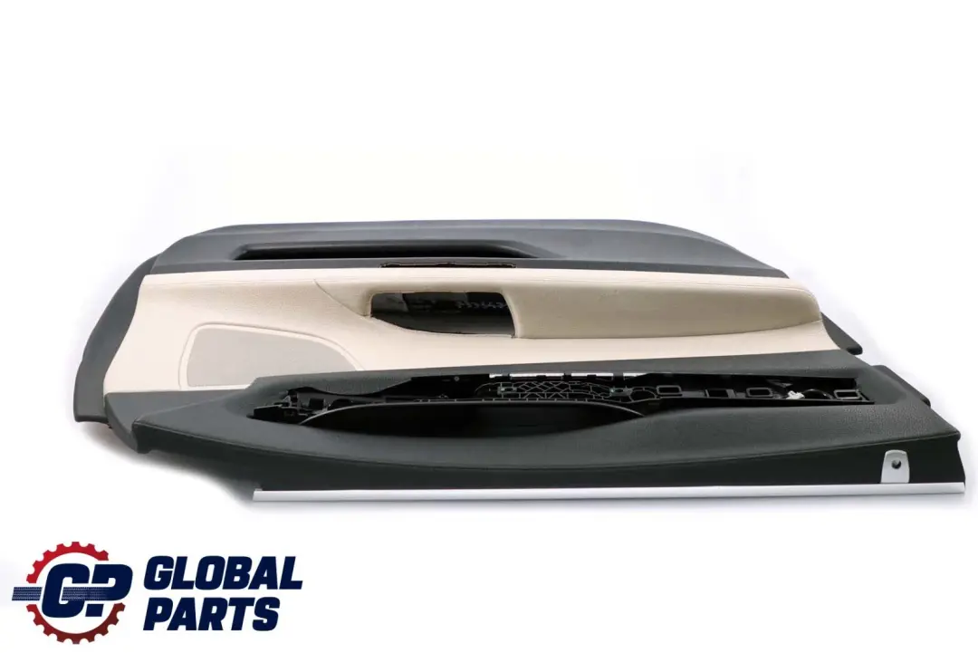 BMW F01 F02 Front Left N/S Trim Panel Door Card Leather White - SKU 7333479 - Part number 7333479