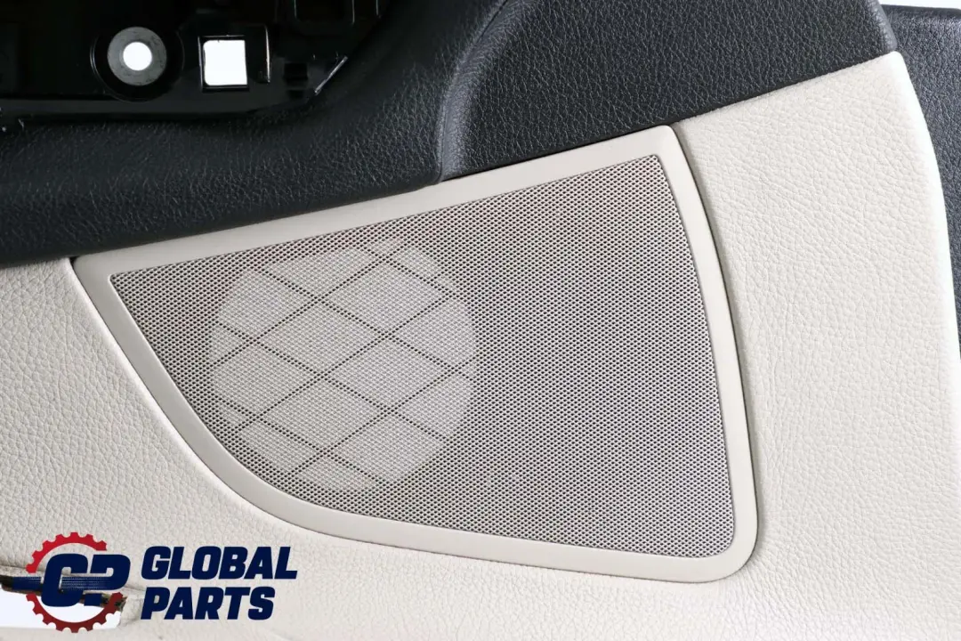 BMW F01 F02 Front Left N/S Trim Panel Door Card Leather White - SKU 7333479 - Part number 7333479