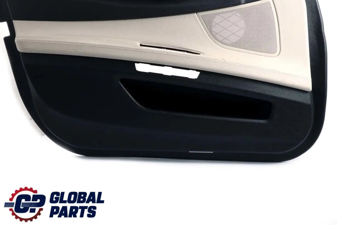 BMW F01 F02 Front Left N/S Trim Panel Door Card Leather White - SKU 7333479 - Part number 7333479