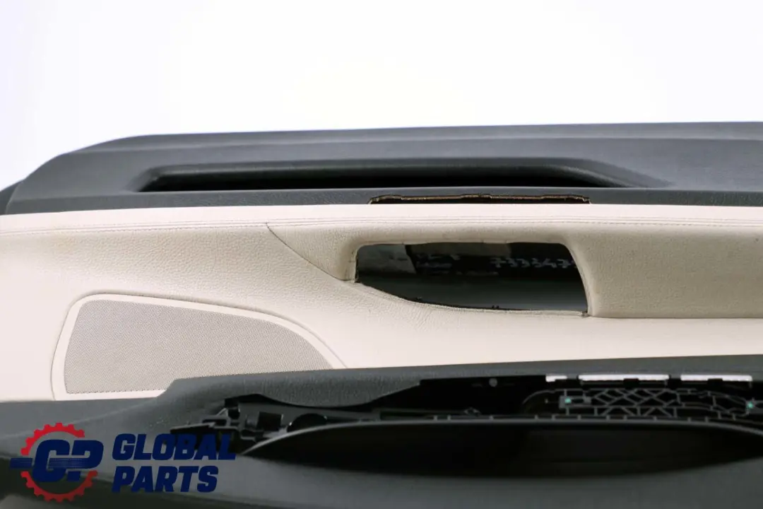 Pannello Rivestimento Anteriore Sinistro Porta Pelle Bianco per BMW F01 F02 con numero di parte 7333479 BMW F01 F02 Pannello Rivestimento Anteriore Sinistro Porta Pelle Bianco - SKU 7333479 - Numero di parte 7333479