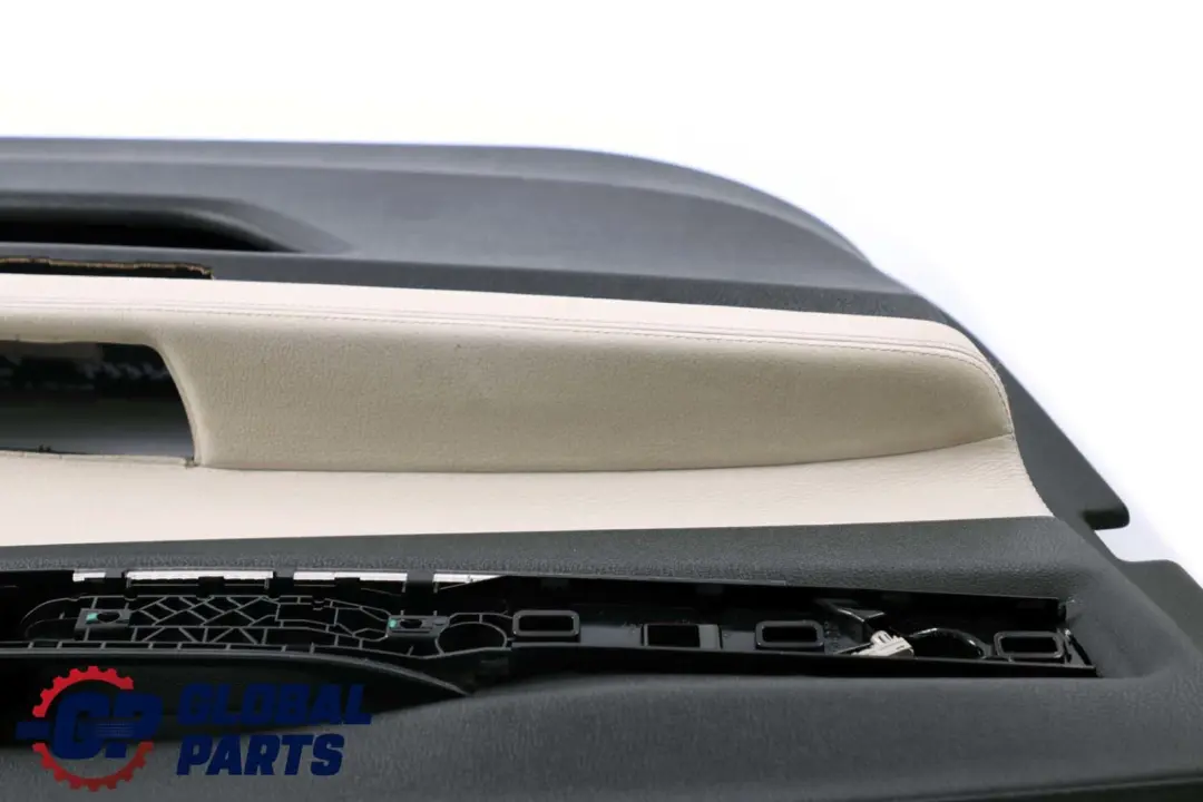 BMW F01 F02 Front Left N/S Trim Panel Door Card Leather White - SKU 7333479 - Part number 7333479
