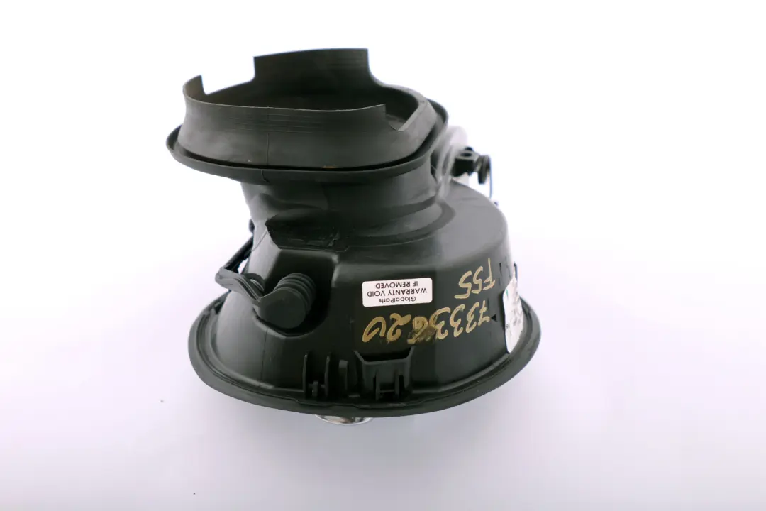 Filler Flap Pot Housing Cover Chrome to BMW Mini Cooper One F55 Fuel with Part number 7333620 BMW Mini Cooper One F55 Fuel Filler Flap Pot Housing Cover Chrome - SKU 7333620 - Part number 7333620