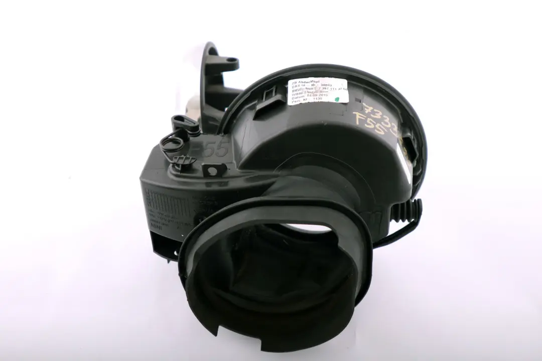 Filler Flap Pot Housing Cover Chrome to BMW Mini Cooper One F55 Fuel with Part number 7333620 BMW Mini Cooper One F55 Fuel Filler Flap Pot Housing Cover Chrome - SKU 7333620 - Part number 7333620