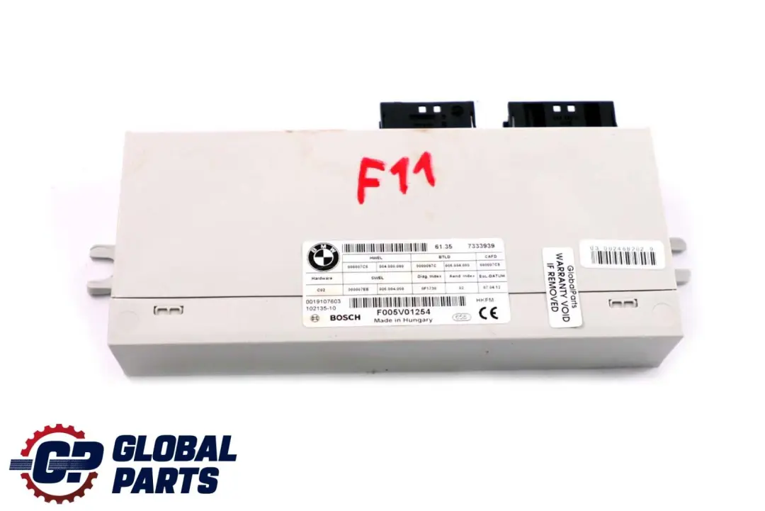 Unidad Control Del Portón Trasero Módulo Función ECU para BMW F11 con número de pieza 7333939 BMW F11 Unidad Control Del Portón Trasero Módulo Función ECU - SKU 7333939 - Número de pieza 7333939