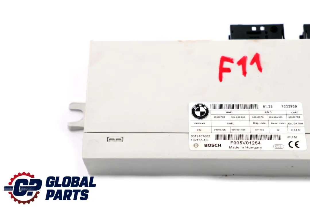 Unidad Control Del Portón Trasero Módulo Función ECU para BMW F11 con número de pieza 7333939 BMW F11 Unidad Control Del Portón Trasero Módulo Función ECU - SKU 7333939 - Número de pieza 7333939