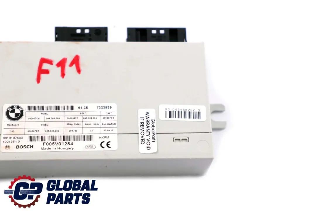Unità Controllo Modulo Funzione Posteriore per BMW F11 con numero di parte 7333939 BMW F11 Unità Controllo Modulo Funzione Posteriore - SKU 7333939 - Numero di parte 7333939
