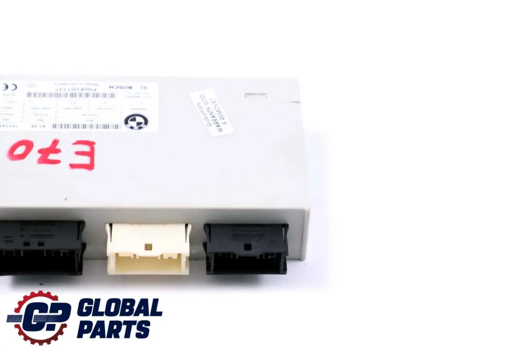 Módulo Unidad Control Tapa MaleteroPortón Trasero Elevador para BMW E70 E71 con número de pieza 7317419 BMW E70 E71 Módulo Unidad Control Tapa MaleteroPortón Trasero Elevador - SKU 7335274 - Número de pieza 7317419