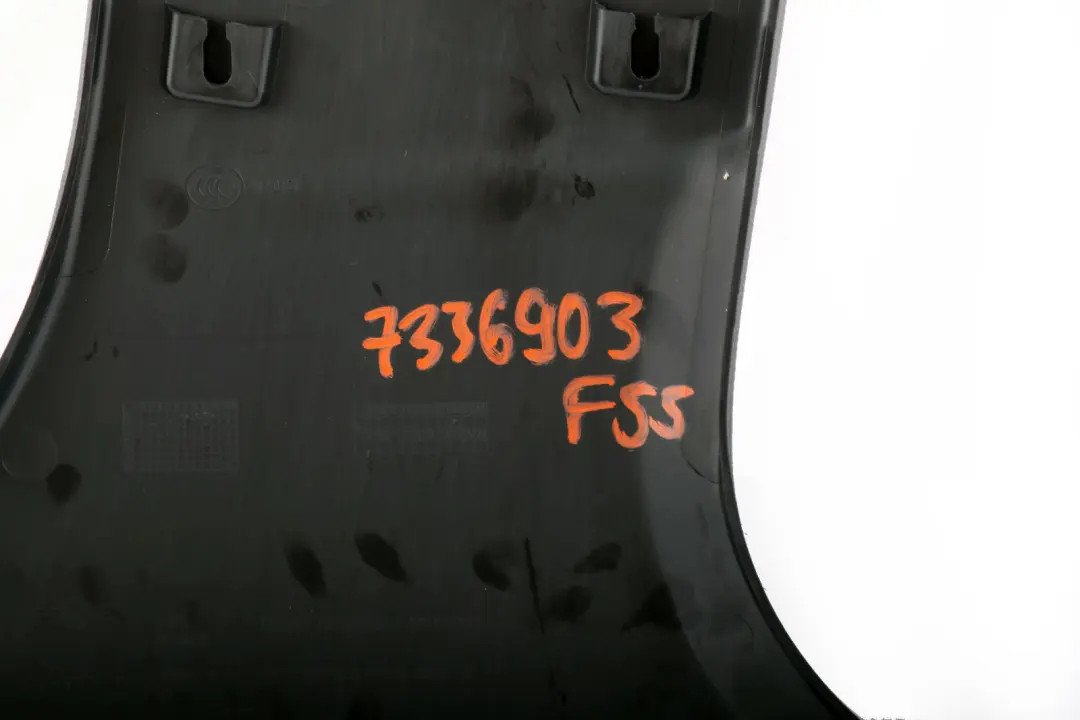 Mini F55 Cover B-Column Bottom Left N/S Black - SKU 7336903 - Part number 7336903