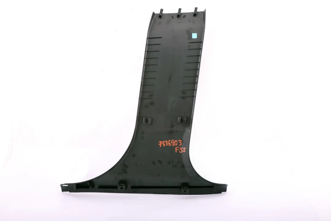 B-Column Bottom Left N/S Black to Mini F55 Cover with Part number 7336903 Mini F55 Cover B-Column Bottom Left N/S Black - SKU 7336903 - Part number 7336903