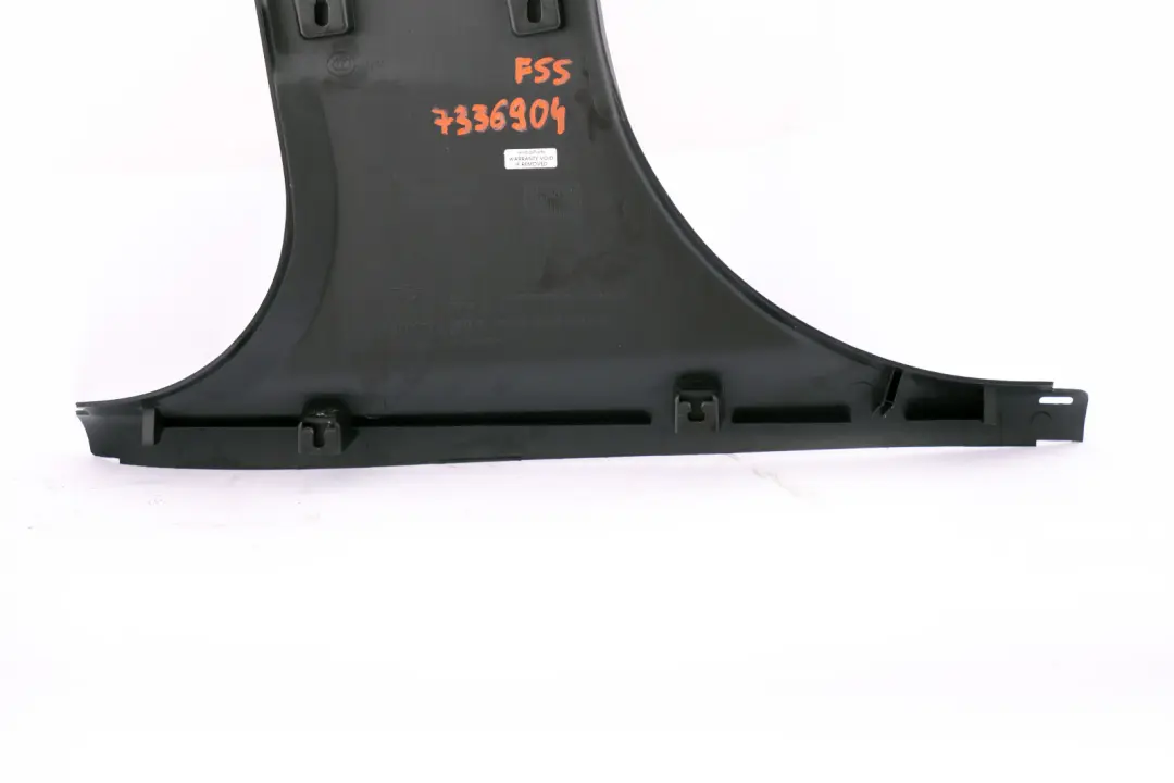 Mini F55 Pillar Covering Trim Panel B-Column Bottom Right O/S Black - SKU 7336904 - Part number 7336904