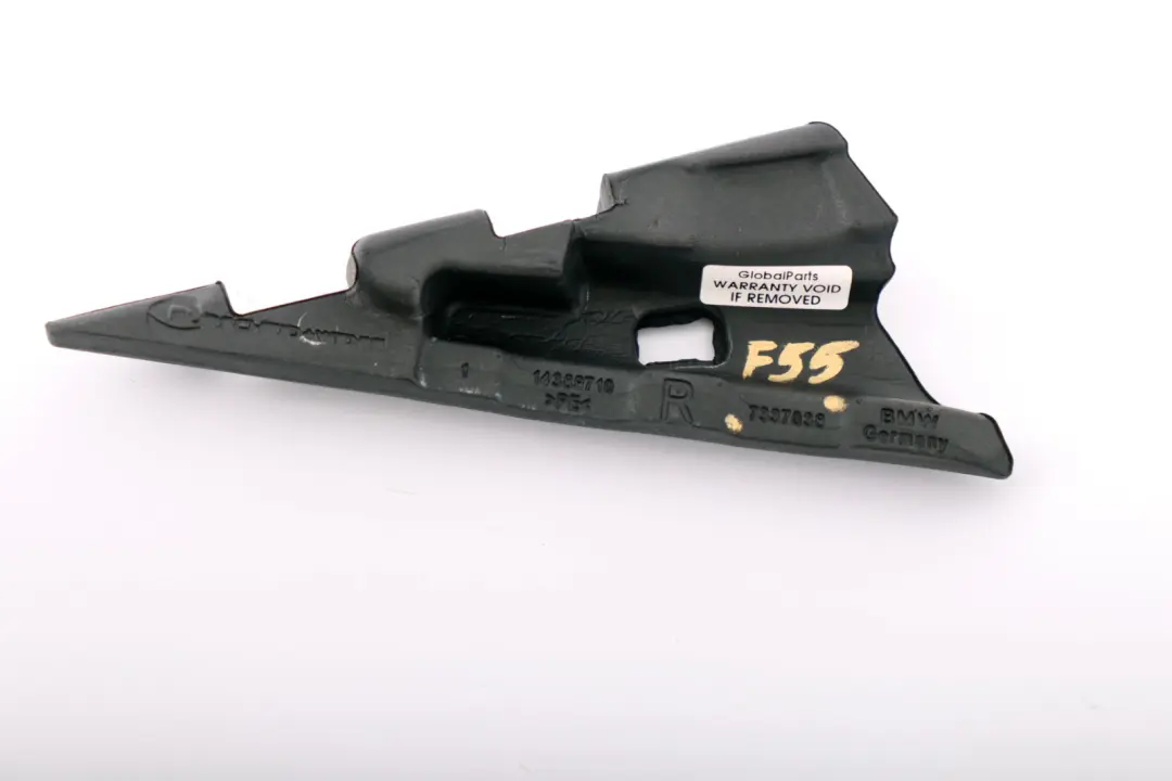 Sello Interior Izquierdo Triangulo Esquina Tapa Embellecedor para Mini F55 con número de pieza 7337033 Mini F55 Sello Interior Izquierdo Triangulo Esquina Tapa Embellecedor - SKU 7337033 - Número de pieza 7337033