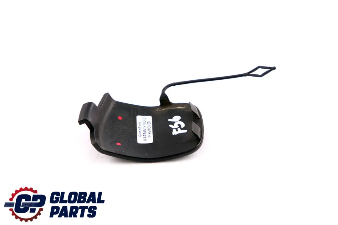  Towing Eye Flap Mini Cooper F55 F56 Front Bumper Black - SKU 7337796 - Part number 7337796