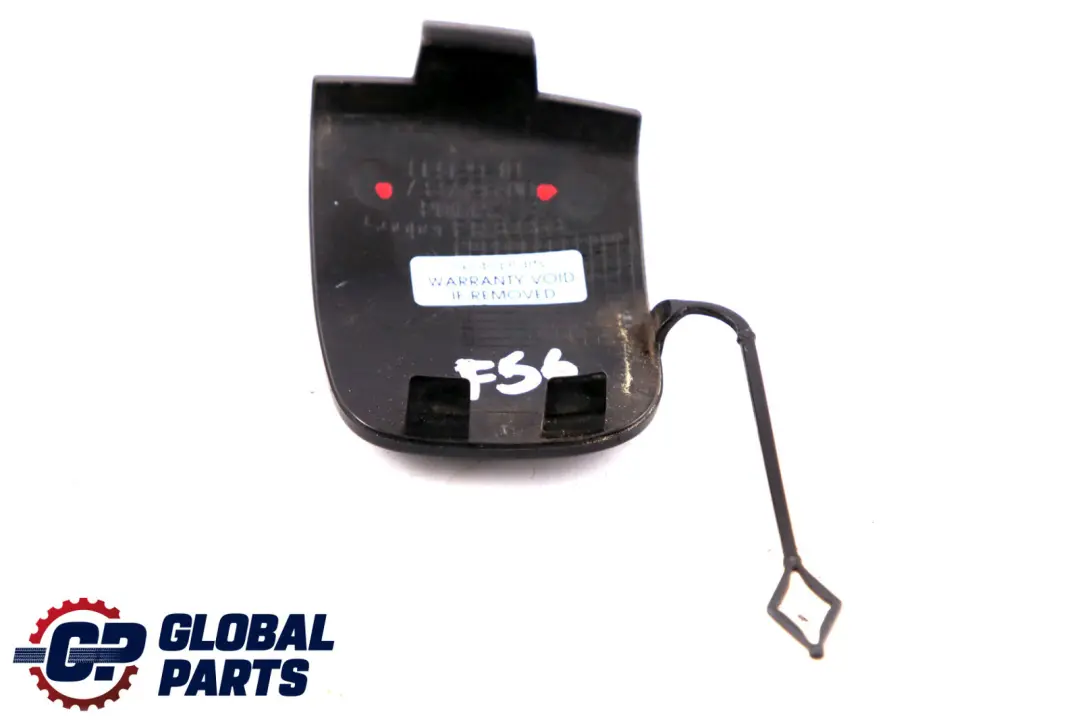  Towing Eye Flap Mini Cooper F55 F56 Front Bumper Black - SKU 7337796 - Part number 7337796