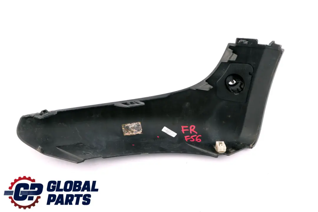 Front Bumper Lower Spoiler Right O/S Black Band to BMW Mini Cooper F56 F57 with Part number 7337814 BMW Mini Cooper F56 F57 Front Bumper Lower Spoiler Right O/S Black Band - SKU 7337814 - Part number 7337814