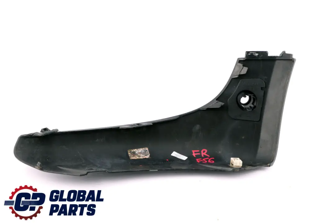 Front Bumper Lower Spoiler Right O/S Black Band to BMW Mini Cooper F56 F57 with Part number 7337814 BMW Mini Cooper F56 F57 Front Bumper Lower Spoiler Right O/S Black Band - SKU 7337814 - Part number 7337814