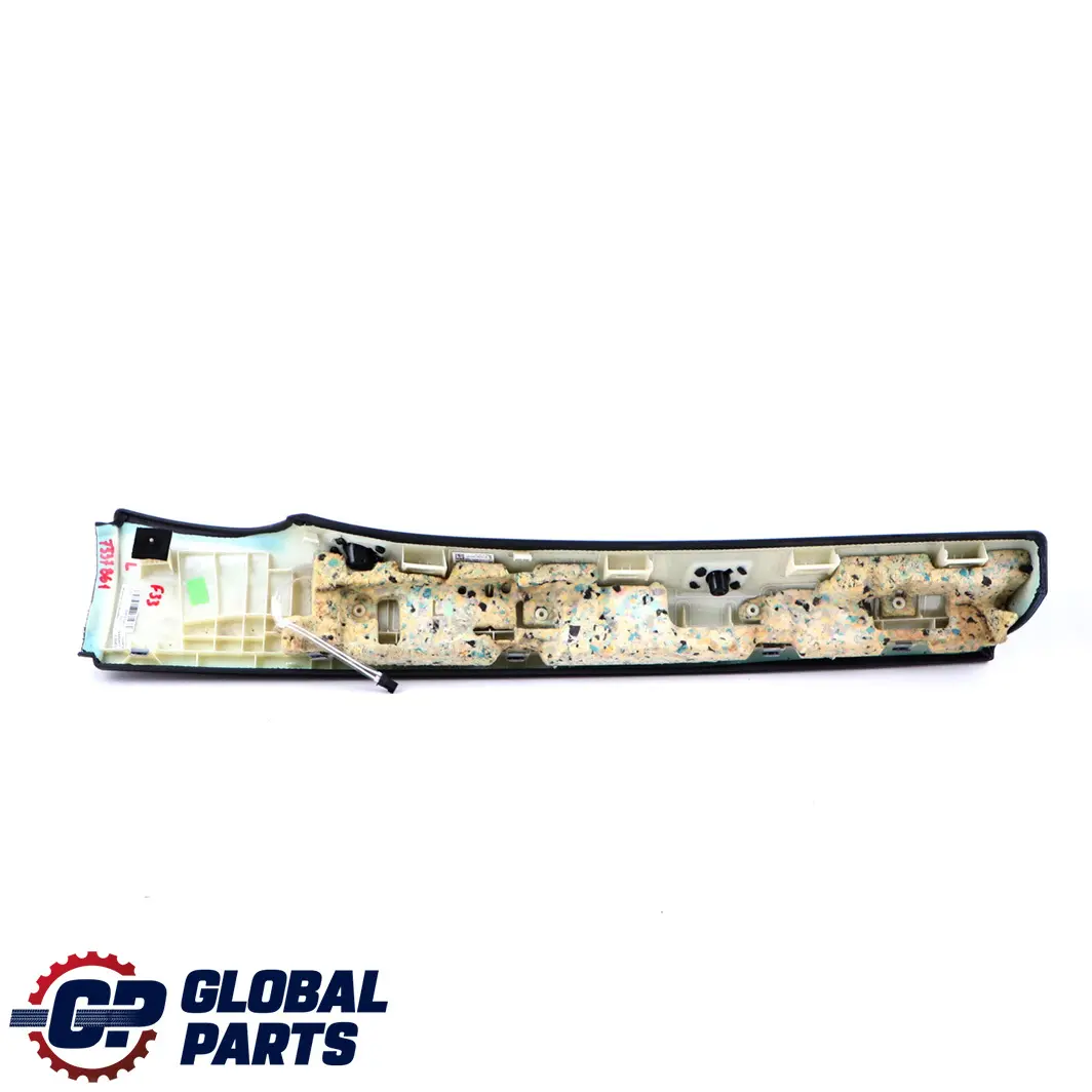 BMW F33 F83 M4 Panel Listwa Podłokietnik Okna Lewy Tył - SKU 7337861 - Numer Części 7337861